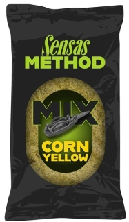 Sensas Krmení Method Mix Yellow Corn 1kg