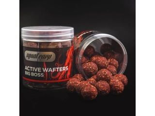 Squat Carp Active Wafters Rozpustné Neutrálně vyvážené boilies 20mm 150g